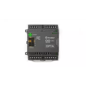 Arduino Opta Analog udvidelsesmodul AFX00007 - 4 konfigurerbare analoge indgange, 2 analoge udgange, 12-24 VDC, DIN-skinne