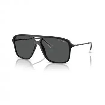 Armani Exchange herre AX4150SU solbriller, sort stel, grå glas, 59/15/145 mm AX4150SU80588