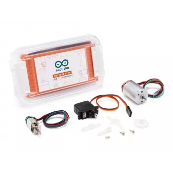 Arduino AKX00033 Motor for Engineering Kit R2 - 12V Brushed DC Motor, 6000 RPM, D-Cut Shaft