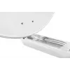 AXING SAA 85-01N aluminium-satellitantenne 85 cm, lysegrå SAA08501N