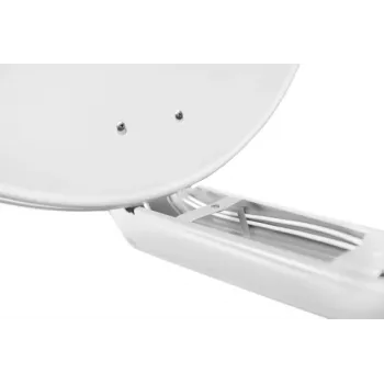 AXING SAA 85-01N aluminium-satellitantenne 85 cm, lysegrå SAA08501N