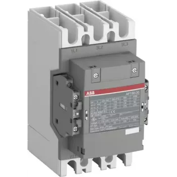 ABB AF190-30-22-13 3-Pole Contactor, 100-250V AC/DC Coil, 190A 1SFL487002R1322