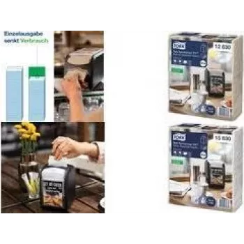 Tork Xpressnap Fit hvide dispenserservietter, 2-lags, til dispensersystem N14 (15830)