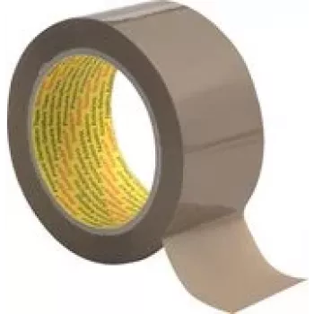 Scotch pakketape 3739 brun 50 mm x 66 m, 0,056 mm, højtydende tape, lydsvag afrulning, akryllim 3739B506
