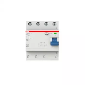ABB FX204A-25/0.03 fejlstrømsafbryder 4P 25A 30mA type A 230/400V AC 2CSF204165R1250
