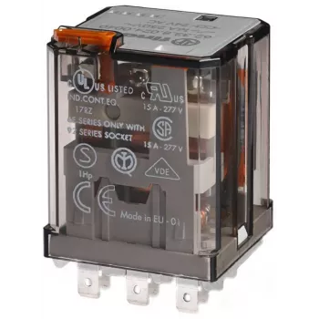Finder 62.33.8.024.4040 Industrielt stikrelæ 24 V AC 16 A 3PDT