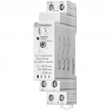 Finder elektronisk dimmer slaveenhed 230V AC 400W 15.11.8.230.0400