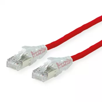 Dätwyler Cat6a S/FTP patchkabel RJ-45 til RJ-45, 20 m, rød, LSZH, snagless 21.05.0621