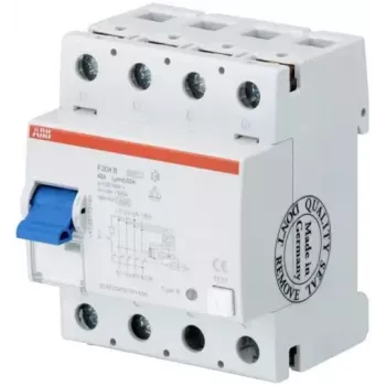 ABB F204B+ 63A 30mA 4-polet fejlstrømsafbryder (RCCB) type B+ 2CSF204701R1630