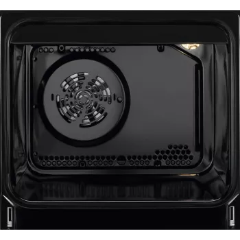 Electrolux LKK660221X Freestanding Gas Hob Electric Oven Cooker, Anti-Fingerprint Stainless Steel, 60 cm