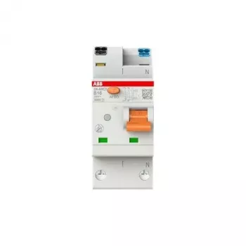 ABB brandbeskyttelsesafbryder med integreret MCB SX-ARC1-B16, 16 A, 1P+N, 6 kA, B-karakteristik, 2 moduler 2CSA255908R9165