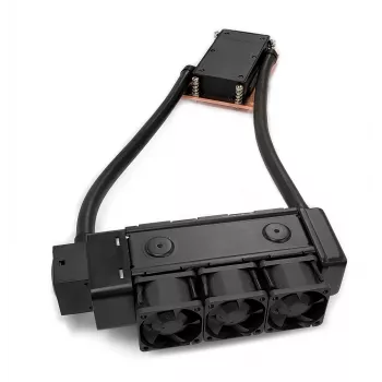 Dynatron L36 1U aktiv væskekøler til CPU til AMD SP6/TR5, 300W TDP, kobberkøleplade, 40mm dobbeltkugleleje-blæser, 10000 omdr./min.