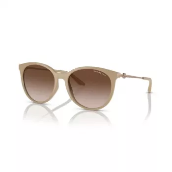 Armani Exchange dame-solbriller firkantet AX4140S 834213 Havana brun gradient 55/17/140 mm