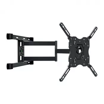 Vivanco Full-Motion tv-vægbeslag til 32-65 inch skærme op til 45 kg, VESA 200x200 til 600x400, sort VVTVFMOR65INCH45KG