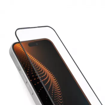 SBS Mobile skærmbeskyttelsesfolie af hærdet glas til Apple iPhone 16e, 14, 13 Pro, 13 – 9H, 0,3 mm, oleofob, boblefri, 1-pak TEAPPLD3OIPSE25