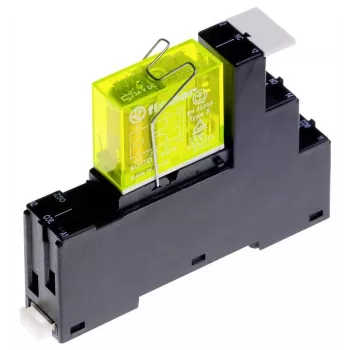 Finder 48.12.9.024.5050M Relæ 24V DC DPDT 8A relæ