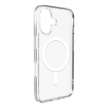 PURO cover beskyttelsesetui til Apple iPhone 17 transparent hvid MagSafe-kompatibel