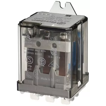 Finder 62.83.9.220.4009 Relæ 220V DC 16A 3 vekselkontakter