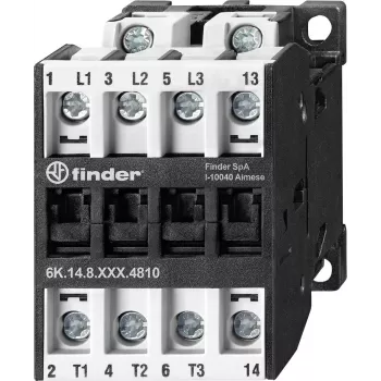 Finder 6K.14.8.230.4810 modulær kontaktor 4NO 25A 230V AC DIN-skinne