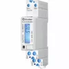 Finder 7M.24.8.230.0001 Enfaset digital energimåler, 230 V AC, 5(40) A, klasse 1, LCD, S0-impulsudgang, DIN-skinne, 1 modul, ikke MID-konform