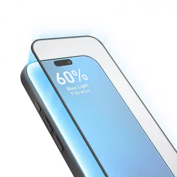 SBS Anti-blåt lys displayskærmsglas Full Cover til iPhone 18 Pro Max