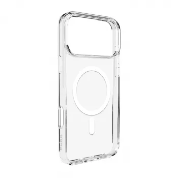 PURO cover til Apple iPhone 17 Pro transparent hvid MagSafe-kompatibelt