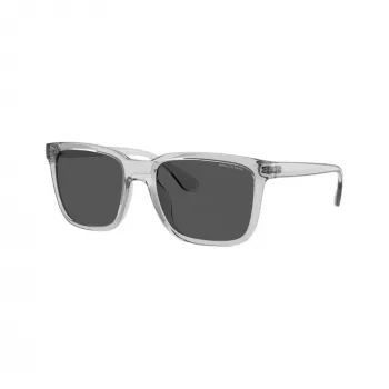Armani Exchange herre rektangulære solbriller AX4112SU82398 sort/grå 55-19-145