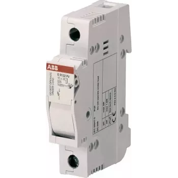ABB STOTZ-KONTAKT E91/32PV sikringslastafbryder, 2-polet, 32 A, 1000 V DC, gPV cylindrisk 10x38 mm, DIN-skinne 2CSM204713R1801