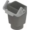ILME TMAV06LG25 High-Profile T-Type Coupling Housing, Size 6B, Single Lever, M25 Straight Entry, Grey