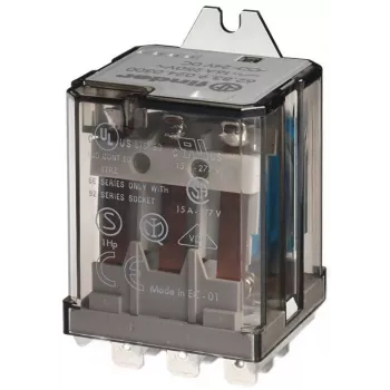 Finder 62.83.8.230.4009 effektrelæ 3 CO 16A 230V AC Faston 250