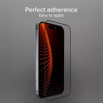 SBS Mobile panserglas skærmbeskyttelsesfilm til Apple iPhone 16 / iPhone 15 / iPhone 15 Pro - 9H hårdhed, ridsefri, oleofob, blærefri, 1-pak TED3OSCRGLIP1661