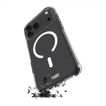 PURO Impact Clear D3O Bio cover til Apple iPhone 17 Pro, MagSafe-kompatibel, transparent (PUIPC17P63IMPCLD3OTR)