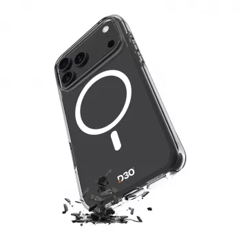 PURO transparent cover til Apple iPhone 17 Pro Max med MagSafe - hvid