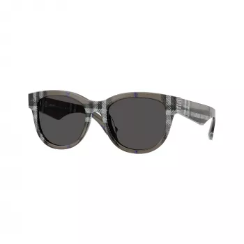 Burberry BE4432U414787 dame solbriller, firkantede, Dark Havana/Dark Grey, 54/19/140 mm
