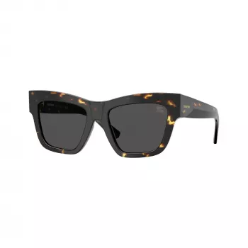Burberry BE4449F410687 dame-solbriller, Havana-stel, brune glas, 53/19/140 mm