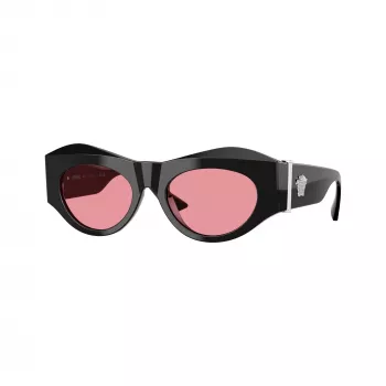 Versace VE4477U 532084 dame-solbriller, Havana-stel, brune gradientglas, 52mm
