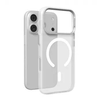 SBS Mobile Hazem cover til Apple iPhone 17 Pro – hvid PUIPC17P63HAZEMWHI
