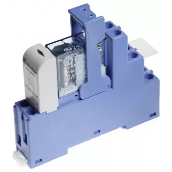 Finder 48.61.9.024.1050 grænsefladerelæ 24V DC 16A 1 vekselkontakt
