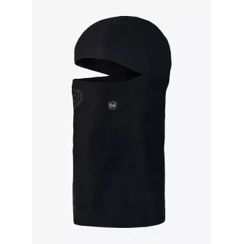 BUFF Thermonet Hinged balaclava børn - ensfarvet sort