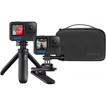 GoPro Travel Kit AKTTR-002-VN Tilbehørskit (Shorty, Sleeve + Lanyard, Kompakt Taske)