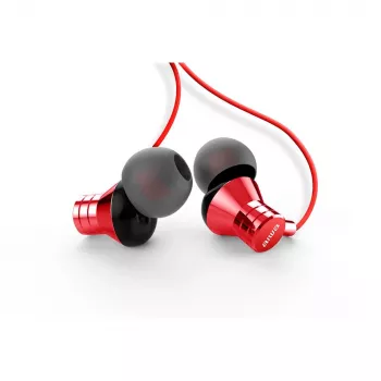 AIWA ESTM-50USB-C/RD In-Ear Stereo-Høretelefoner med Mikrofon, USB, rød