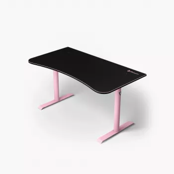 Arozzi Arena gaming-skrivebord – medium pink ARENA-MEDIUM-PNK