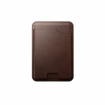 NOMAD Leather Mag Wallet – MagSafe- og Apple Find My-kompatibel lædertaske (brun)