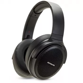 AIWA HST-250BT/BK trådløse in-ear-hovedtelefoner med HyperBass, Bluetooth 5.0, IPX4, sort