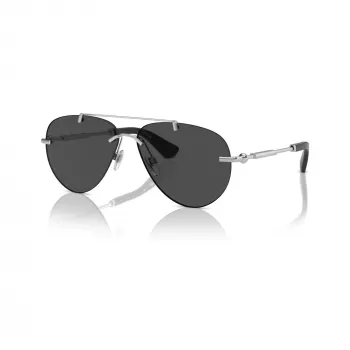 Burberry BE31511316876 dame pilotbriller, gyldent stel, brune gradientglas, 60mm
