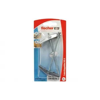 Fischer 084341 KD 4 K NV hulrumsdyvel med krogskrue, 105 mm, 1 sæt