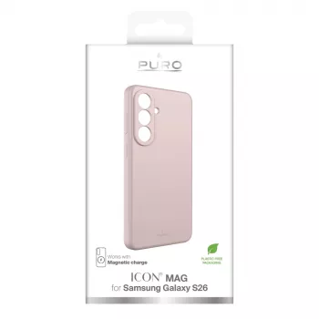 SBS Mobile Icon Mag-cover til Samsung Galaxy S26 - rose PUSGS26ICONMAGROSE
