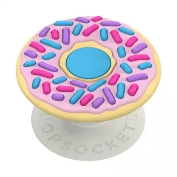 PopSockets PopGrip Standard – donut-design, udskifteligt telefonhåndtag og stativ