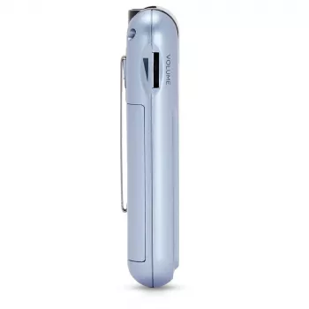 AIWA R-22SL bærbart AM/FM-lommeradio med hovedtelefoner, grå