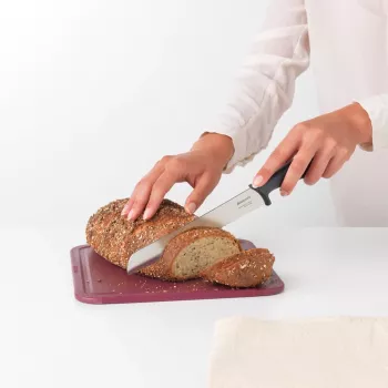 Brabantia Profile Line brødkniv XL mørkegrå